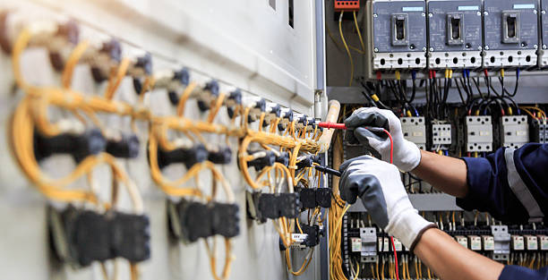 Professional Electrician technician working in Tappan, NY